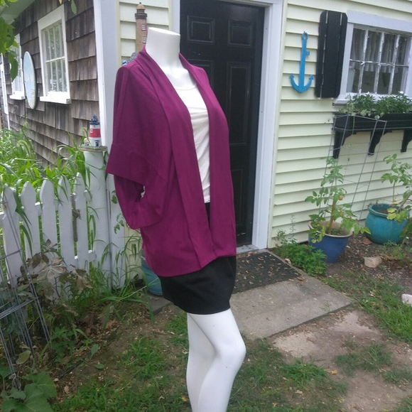 Pink Berry Suede Wrap - Picture 2 of 5